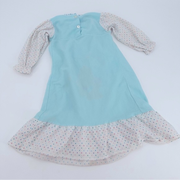 Vintage 80s Care Bears Nightgown Pajamas Size 2T 2 - Picture 6 of 6